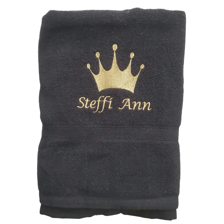 Buy Personalised Couple Bath Towel Set India